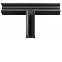 HOROS ECO "T" spojka MG 48V T-konektor, spoj pro magnetický systém, materiál hliník, povrch černá, 48V, rozměry 100x174mm.