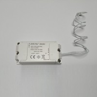 Smart Tuya přijímač RF přijímač, stmívač smart Tuya WiFi,12V-24V, 80W/12V, 100W/24V, IP20, plast, bílá, rozměry 80x40x18mm.