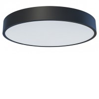 DER RO, 24W, CCT, IP54 Stropní venkovní svítidlo, plast, černá, nebo bílá, difuzor plast opál, LED 24W, 2350lm, přepínatelná teplota CCT teplá 3000K, neutrální 4000K, denní 6000K, Ra80, 230V, IP54, d=283mm, h=52mm