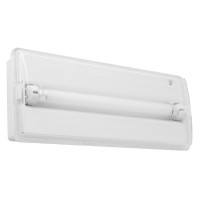 ZOOM Nouzové svítidlo SE - pouze nouzové svícení, záloha 1h/3h, plast bílá, kryt plast transparentní, pro zářivku 1x6W, G5, 230V, IP40, rozměry 260x106x47mm, vč.sv.zdr. neutr bílá 4000K