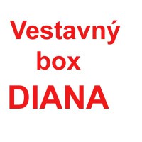  Vestavný box pro nouzové svítidlo DIANA pro zapuštění svítila do zdi nebo stropu