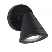 CUM WL 1x35W, GU10, IP44 Venkovní nástěnné svítidlo, těleso hliník, povrch černá antracit, krycí plast čirý, pro žárovku 1x35W, GU10, 230V, IP44, tř.1, rozměry 100x130x125mm.