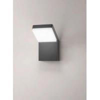 ADOS WL 20W CCT IP65 Nástěnné venkovní svítidlo, hliník, černá antracit/bílá, dif plast opál, LED 20W, 1600lm, CCT přepín teplota teplá 3000K-neutr 4000K-denní 6000K, Ra90, 230V, IP65, tř.1, rozměry 125x210x145mm, svítí dolů.