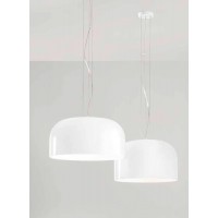 FINDER HL 1x60W E27 Závěsné svítidlo, těleso kov, povrch bílá, stínítko sklo opál lesk, pro žárovku 1x60W, E27, 230V, IP20, tř.1, rozměry dle typu, vč závěs lank l=1500mm, lze zkr.