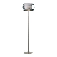 SPHERA Stojací lampa, základna kov, povrch chrom, difuzor sklo 30% transparent chrom, pro žárovku 4x33W, G9, 230V, IP20, tř.2, rozměry d=400mm, h=1580mm.