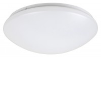 IGOR R Stropní svítidlo, základna kov, bílá, difusor plast opál, LED 16W, 1150lm, dálkovým ovladačem (součástí) lze nastavit teplota CCT teplá 3000K, - denní 6500K, Ra80, + RGB, 230V, IP20, rozměry d=300mm