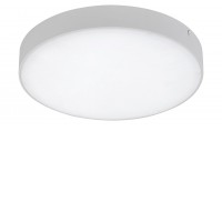 TARTU Stropní venkovní svítidlo, těleso kov, povrch bílá/černá, difuzor plast opál, LED 18W/1800lm, 24W/2500lm,  přepínačem CCT nast teplota teplá 2800K - denní 6000K, tř.2, 230V, IP44, rozměry dle typu.