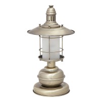 CATO TABLE 1X60W E27 Stolní lampa, základna kov, stínítko kov, povrch bronz lesk, difuzor sklo opál, pro žárovku 1x60W, E27, 230V, IP20, tř.1. rozměry d=220mm h=420mm