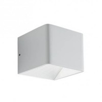 DUEL Nástěnné svítidlo, těleso hliník, povrch bílá, LED 6W/9W/12W, 213lm/427lm/711lm, teplá 3000K, 230V, IP20, tř.1, rozměry 80x100mm, délka dle typu, svítí nahoru/dolů