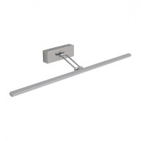 LINEAR-LED Nástěnné svítidlo, nastavitelný směr svícení, těleso kov, difuzor plast mat, LED 1x16W, teplá 3000K, 962lm, 230V, IP20, tř.1. rozměry 53x178x674mm