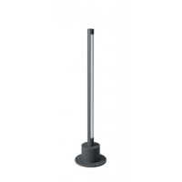 ADUSTA 5W/10W Sloupkové venkovní svítidlo, těleso hliník, povrch tmavě šedá, difuzor plast opál, LED 5W/250lm, 10W/495lm, teplá 3000K, Ra80, 230V, IP54, tř.1, rozměry d=22mm, výška dle typu.