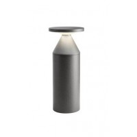 URBS 12W P65 Sloupkové svítidlo, exteriérové, těleso hliník, povrch tm.šedá/rezavě hnědá, difuzor plast opál, LED 12W, 1552lm, teplá 3000K, 230V, IP65, tř.1, rozměry d=125mm, h=300mm/700mm dle typu.