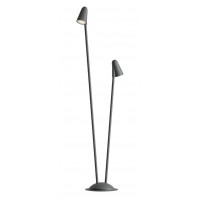 BELON FL 13,8W Sloupkové svítidlo, pro osvětlení záhonů s bodcem, těleso hliník, barva tm. šedá/rezivá/tm. zelená, krycí sklo čiré, LED 13,8W, teplá 2700K/1185lm, 3000K/1245lm, Ra80, 230V, IP65, tř.1, rozměry d=200mm, h=800+1000mm, svítí dolů.