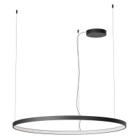 LEVERI HL R 40W/58W/75W DALI/TRIAC CCT Závěsné svítidlo, těleso hliník, povrch bílá/černá/stříbrno-kávová/kouřový nikl, LED 40W/58W/75W, přepín. CCT teplá 2700K-neutr 4000K, stmív. DALI/TRIAC dle typu, Ra90, 230V, IP20, tř.1, rozměry dle typu.