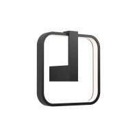 LEVERI SQ 28W TRIAC/DALI CCT Nástěnné svítidlo, základna hliník, povrch bílá/černá/kouřový nikl/stříbrno-kávová, LED 28W, 1393lm-1484lm, přepín. CCT teplá 2700K-neutr 4000K, stmív. DALI/TRIAC dle typu, Ra90, 230V, IP20, tř.1, rozměry 270x270x33mm.