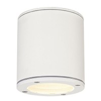 PLAYGROUD stropní LED 1x9W, GX53 Stropní, přisazené svítidlo, těleso hliník, povrch bílá, šedá kamenná, nebo černá antracit, krycí sklo čiré, nebo LED 1x9W, GX53, 230V, IP44, d=100mm, h=110mm
