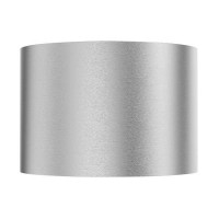 MERA STROPNÍ Stropní svítidlo, exteriérové, venkovní, základna hliník, povrch šedostříbrná, difuzor sklo mat, pro zářivku, nebo LED 1x9W, GX53, 230V, IP54, d=90mm, h=65mm
