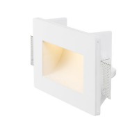 DIP Vestavné bezrámečkové svítidlo, těleso sádra, povrch bílá, LED 24x0,5W, teplá bílá 3000K, 500mA, IP20, tř.1, rozměry 90x200mm, svítí dolů
