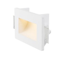 DIP Vestavné bezrámečkové svítidlo, těleso sádra, povrch bílá, LED 24x0,5W, teplá 3000K, 500mA, IP20, tř.1, rozměry 90x200mm, svítí dolů