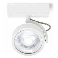 KELLY I Stropní bodové svítidlo reflektor, nastavitelný směr svícení, těleso kov, povrch dle typu, krycí sklo čiré, pro žárovku 1x50W, G53, AR111 230V, IP20, tř.1. rozměry 150x90x185mm