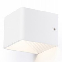 ONYX-LED Nástěnné svítidlo, základna kov, povrch lak bílá mat/černá mat, LED 1x5W, teplá 3000K, 650lm, Ra80, 230V, IP20, tř.1. rozměry 100x100x80mm, svítí nahoru/dolů