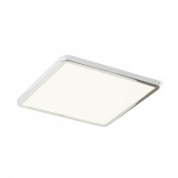 HUE SQ22 LED Stropní vestavné svítidlo čtvercové, základna kov, povrch dle typu, difuzor plast opál, LED 1x22W, teplá 3000K, 2160lm, Ra80, 230V, IP20, tř.2. rozměry 225x225x9mm