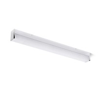 REGINA Nástěnné svítidlo, těleso hliník, povrch chrom, difuzor sklo opál, LED 9W, 14W, 18W, teplá 3000K, 230V, do koupelny IP44, tř.1, rozměry 65x40mm, délka dle typu