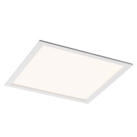 STRUCTURAL LED 40x40 Stropní, vestavné svítidlo, základna hliník, povrch bílá, difuzor plast opál, LED 40W, teplá 3000K, 2918lm, 230V, trafo na kabelu, IP20, rozměry 400x400mm, h=40mm, spodní montáž SDK