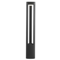 UNERTO BIG STANDT LED 1X5,2W IP54 Sloupkové venkovní svítidlo, těleso hliník, povrch lak černá mat, difuzor plast mat, LED 1x5,2W, neutrál 4000K, 540lm, 230V, IP54, tř.1. rozměry d=130mm h=800mm