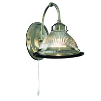 RULENTA WALL 1X10W E27 Nástěnné svítidlo, základna kov, těleso kov, difuzor sklo, pro žárovku 1x10W, E27, 230V, IP20, tř.1. 1 rameno, rozměry 210x180x300mm