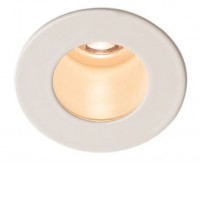 FANO LED 1W BÍLÁ/ČERNÁ/ČERNÁ-BÍLÁ/ČERNÁ-zlatá Vestavné zápustné svítidlo, těleso hliník, plast, povrch vnější černá/bílá, vnitřní bílá/černá/zlatá, LED 1W, 70lm, teplá 3000K, 350mA, IP20, tř.3, rozměry svítidla: d=45mm, h=53mm.