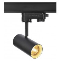 NOBLO SPOT Bodové svítidlo, nastavitelný směr svícení, těleso hliník, povrch černá, bílá, šedostříbrná, LED 7,5W, teplá 2700K, 620lm, Ra80, 230V, IP20, d=50mm, l=105mm, vč. adaptéru na 3F napájecí lištu NORDIC ALUMINIUM, n EUTRAC
