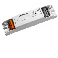 DALI Universal Dimmer 10W-300W Stmívač LED žárovek 10W-300W  pomocí DALI, 230V, IP20, rozměry 121x31x22mm
