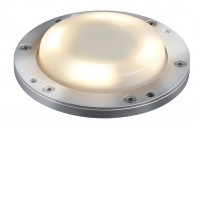 SMALL PLOT LED modul pro podlahové přisazené svítidlo, základna hliník, nebo nerez, difuzor plast opál, LED 3W, 240lm, teplá 3000K, Ra80, 24V, IP67, rozměry d=71mm, h=14mm.
