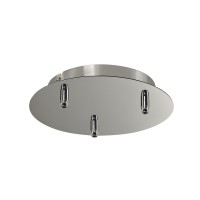 ERANTES R3 Stropní kruhová základna kov černá, bílá, chrom, červená, zelená, 230V, rozměry d=220mm h=54mm