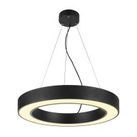 MEDO RING 60 LED Závěsné svítidlo, tvar prestenec, těleso hliník černá, bílá, difuzor akrylové sklo, LED 7X35W, teplá 7X3000K, 120-240V, rozměry d=600mm h=80mm, vč. závěsného kabelu 1540mm, lze zkrátit