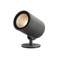DENATUR LED 3000K 1050LM TRIAC C, L Přisazené, venkovní bodové svítidlo, nastavitelný směr svícení, těleso hliník antracitová, krycí sklo čiré, LED, teplá 3000K, 1050lm, stmívatelné TRIAC C, L, 230V, IP55, rozměry 100X150X162mm, přívod kabel 3000mm