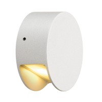 PEMA LED Nástěnné svítidlo těleso hliník, povrch bílá, šedostříbrná, černá, difuzor opál, LED 3,3W, teplá 3200K, 120lm, Ra80, 230V, IP44, tř.1, rozměry d=90mm, v=44mm, svítí dolů