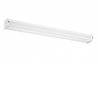 DURRES, LED 10W, IP44 Nástěnné svítido do koupelny, těleso hliník a plast, povrch chrom, difuzor plast opál, LED 10W, 1398lm, neutrální 4000K, 230V, IP44, tř.2, rozměry 605x54x65mm.