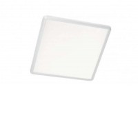 SYLVICO SQ 24W, IP54, CCT Stropní svítidlo, těleso plast bílá mat/černá mat, dif plast opál, LED 24W, CCT VYPÍNAČEM přepínatelná teplota teplá 3000K/neutráln 4000Kí/denní 6500K, 1900lm, 230V, do koupelny IP54, tř.2, rozměry 294x294x23mm, svítí nahoru/dolů.