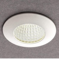 MT 124 Vestavné stropní bodové svítidlo, těleso hliník, povrch bílá mat, difuzor polykarbonát, LED 1x3W, 162lm, neutrální 4000K, 230V, IP20, tř.1, rozměry 42x38x35mm