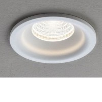 MT 143 LED Vestavné stropní bodové svítidlo, těleso hliník, povrch bílá mat/černá mat, LED 9W/958lm/teplá 3000K, 9W/1008lm/neutrální 4000K, 230V, IP20, tř.2, rozměry d=90mm, h=65mm.