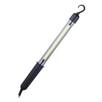 Montážní lampa 5W COB Montážní lampa, těleso černé, LED 5W, COB, 400lm, 230V, rozměry 42x36x480mm, háček na zavěšení, vypínač na telěse, délka kabelu 5m.