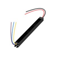 LED zdroj 24V, 24W Napájecí zdroj pro LED pásky, vstup 230V, výstup 24V, 24W, 1A, IP20, rozměry 190x20x20mm, ochrana proti zkratu a přetížení.