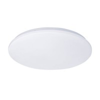 LUKS R 24W/36W CCT Stropní svítidlo, základna kov, povrch bílá, diifuzor plast opál, LED 24W/1920lm, 36W/2520lm, přepínačem nast. CCT teplota  teplá 3000K-denní 6000K, 230V, IP20, tř.1, rozměry dle typu.