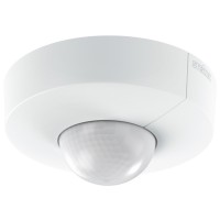 MRENTIV ROUND ČIDLO PIR PIR - kvalitní stropní přisazený pohybový senzor, záběr 360°/180°, dosah 23x6m, čas sepnutí 5s-15min, soumrak 2-1000lx, montážní výška 2,5-5m, max.2000W max 8 zářivek, teplota -20-50°C, 230V, IP54, 126x126x65mm