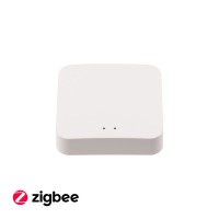 GW TUYA, WiFi ZigBee 3.0 Brána, gateway, bridge pro smart systém Tuya, WiFi 2.4GHz, Zigbee 3.0, pro komunikaci čidel a spotřebičů a Google Assistant, Alexa, napájení microUSB, 5V, IP20, rozměry 61x61x16mm