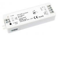 KADET - RF-DIM přijímač 1x8A 5-36V RF přijímač pro stmívání LED pásků zátěž max 1x8A, 12V/96W, 24V/192W, napájení 5-36V, dosah až 30m, rozměry 97x33x18mm, lze spárovat max 10 vysílačů na 1 přijímač