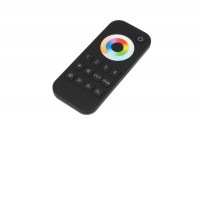 KADET - RF-DIM RGBW-CCT DO 4Z H RF bezdrátový ruční dálkový ovladač pro řízení RGBW-CCT LED pásků dosah až 30m, 4 nezávislé zóny, napájení baterie 2xAAA 1,5V, rozměry 141x50x18mm