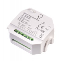 PSD RF SPÍNACÍ AKTOR PRO OSVĚTLENÍ 15A 230V Přijímač, RF bezdrátový spínací aktor, 1500W-3600W, 15A, 230V, IP20, 50x50x24mm, funkce on/off.